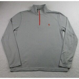 Polo Ralph Lauren Sweater Mens Mediun 1/4 Zip Performance Stretch Golf Pullover